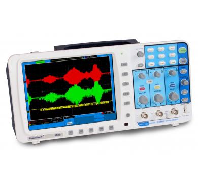 2-КАНАЛЕН ОСЦИЛОСКОП, 100 MHz, 1 GSa/s  МОДЕЛ PeakTech® 1245