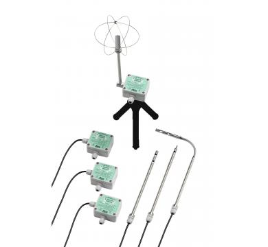 Серия активни hot-wire трансмитери за скорост на въздуха Senseca HD403TS / HD4V3TS