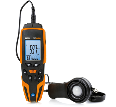 HT309 Handheld digital LED-light lux meter