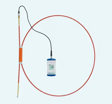 Senseca ECO 120-HayTemp Professional Hay and Straw Thermometer with 4 m or 6 m Probe for Core Temperature Measurement