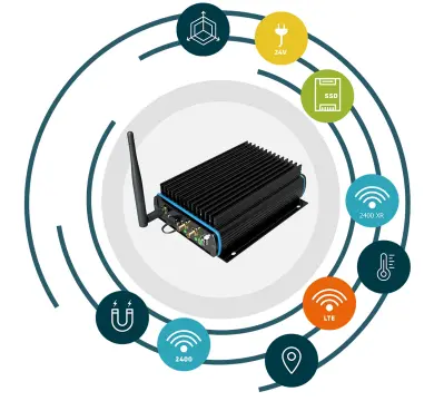 nemi EdgeBase – 4G Edge Computing Gateway with Linux OS for Wireless Sensor Networks
