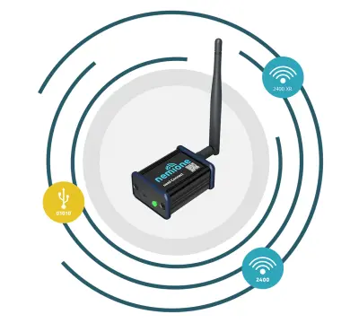 nemi Connect – USB-C Data Receiver for Wireless nemi Link 2400 Sensor Networks