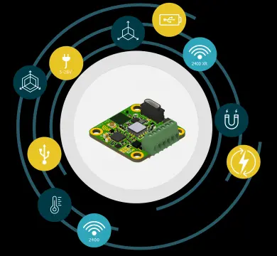 nemi G+ nano – Tiny Wireless Multi-Axis Sensor with Energy Harvesting for Acceleration, Vibration and Rotation Measuremen