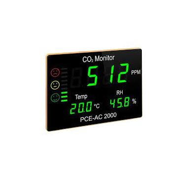 ИЗМЕРИТЕЛ НА ВЪГЛЕРОДЕН ДИОКСИД (СО2) ТИП PCE-AC 2000