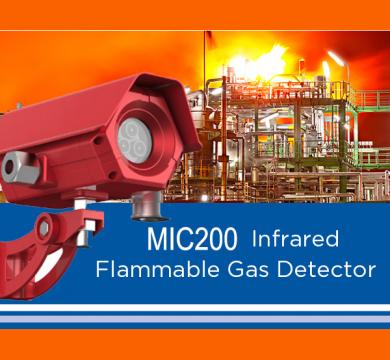 HiYi MIC200-IR4 Взривозащитен инфрачервен детектор за пламък с четирибандова IR технология