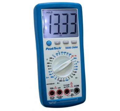 ЦИФРОВ МУЛТИМЕТЪР ДО 2 000, 600V AC/DC МОДЕЛ PeakTech® 3335