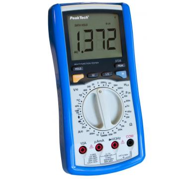 ЦИФРОВ МУЛТИМЕТЪР ДО 2 000 + LCR МЕТЪР  2000MΩ / 100µF / 20H МОДЕЛ PeakTech® 3725