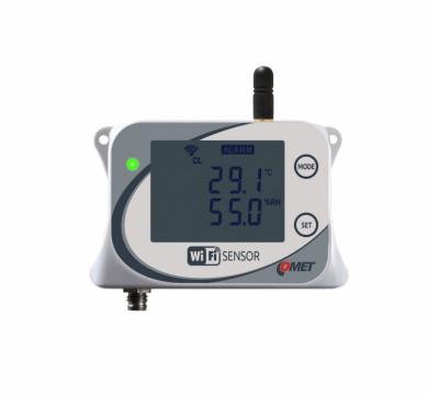 WiFi temperature and relative humidity sensor for external probe W3711